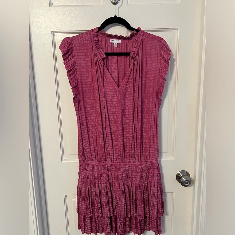 Current Air large pink dress